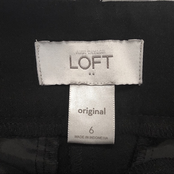 Ann Taylor LOFT Black Dress Pants - Picture 2 of 7